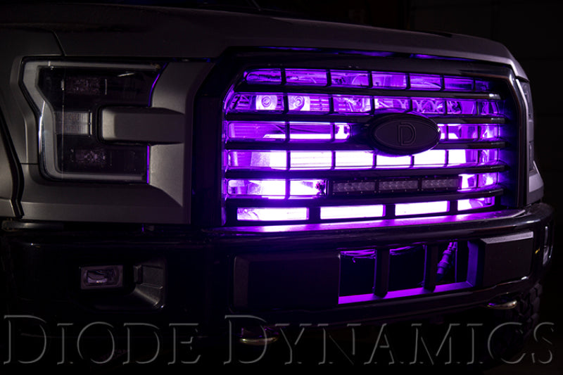Diode Dynamics RGBW Grille Strip Kit 2pc Multicolor - DD0441