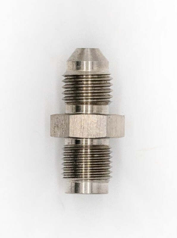 Forced Performance Stainless Steel Unrestricted -4AN Male to 7/16-24 Inverted Flare - 3051060 by Forced Performance