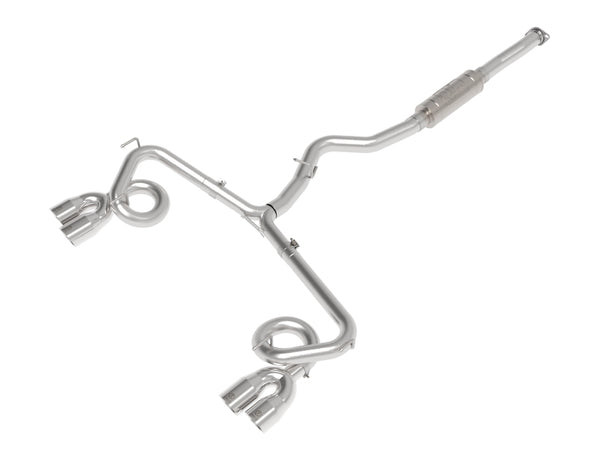 aFe Subaru WRX/STi 15-21 H4-2.0/2.5L Takeda 3in to 2-1/2in Stnlss Cat-Back Exhaust w/ Polished Tip - 49-36810-P