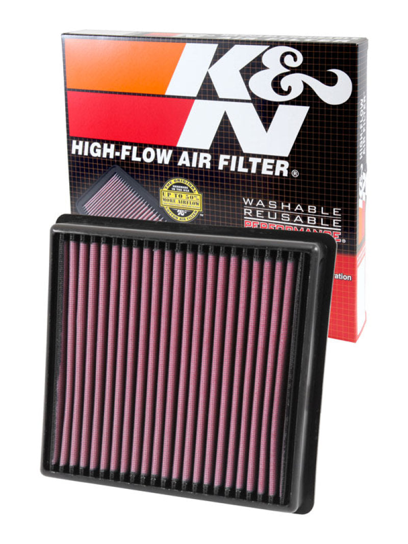 K&amp;N Replacement Panel Air Filter for 11-14 Jeep Grand Cherokee 3.0L V6 Diesel - 33-3029