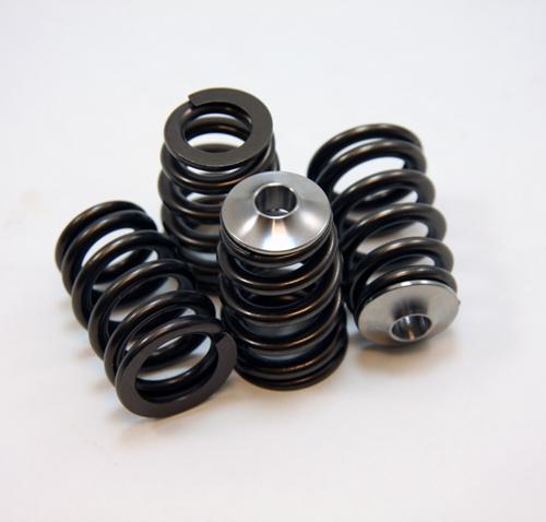 GSC P-D VQ35DE (Turbo High Rev) Beehive Valve Spring and Titanium Retainer Kit - 5053 for 2002-2015 Nissan Altima - angle vie