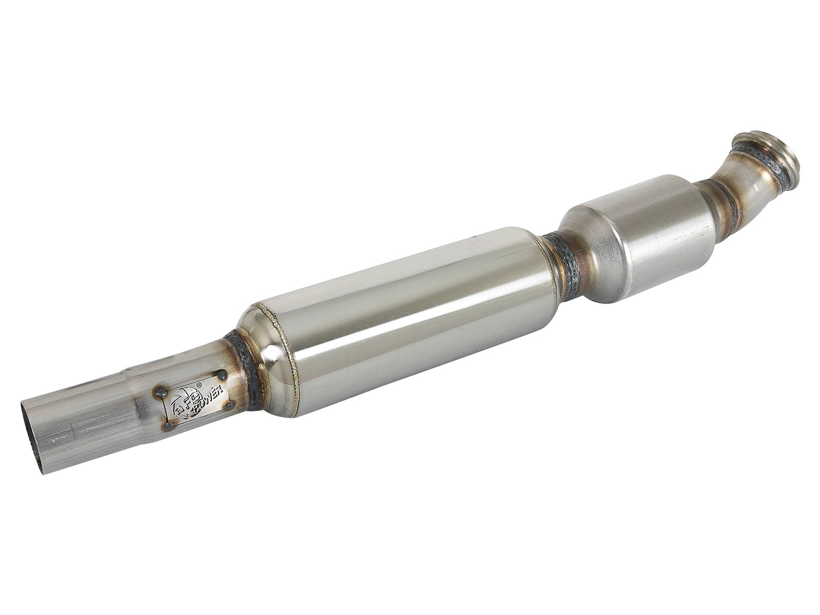 aFe Power Direct Fit 409 SS Catalytic Converter 14-18 Mini Cooper S 2.0T - 47-46305
