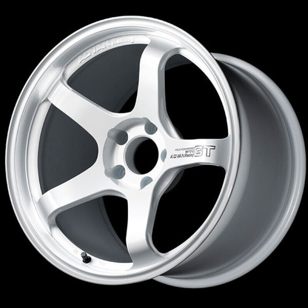 Advan GT Beyond 18x9.5 +45 5-100 Racing White Wheel - YAQB8J45DW by Advan