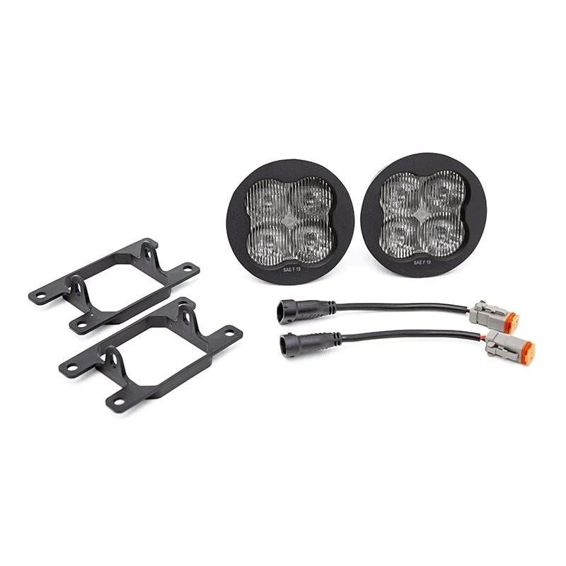 Clearance - DIODE DYNAMICS SS3 PRO TYPE A KIT SAE FOG LIGHTS - WHITE DD6181 for 2009-2018 Ford Focus