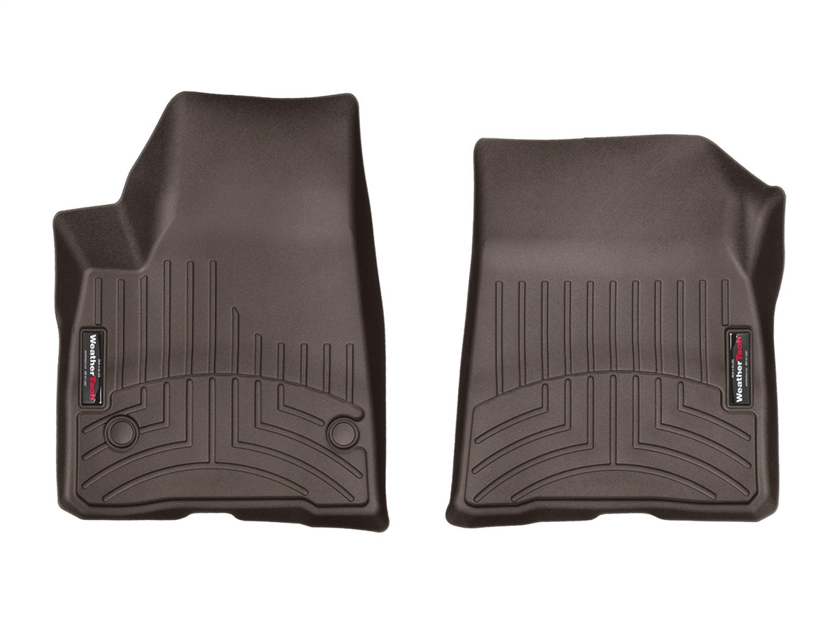 Weathertech - FloorLiner™ DigitalFit® Cocoa Front, Rear & Third Row Set 17-23 GMC Acadia - 471080-1-2-4IM