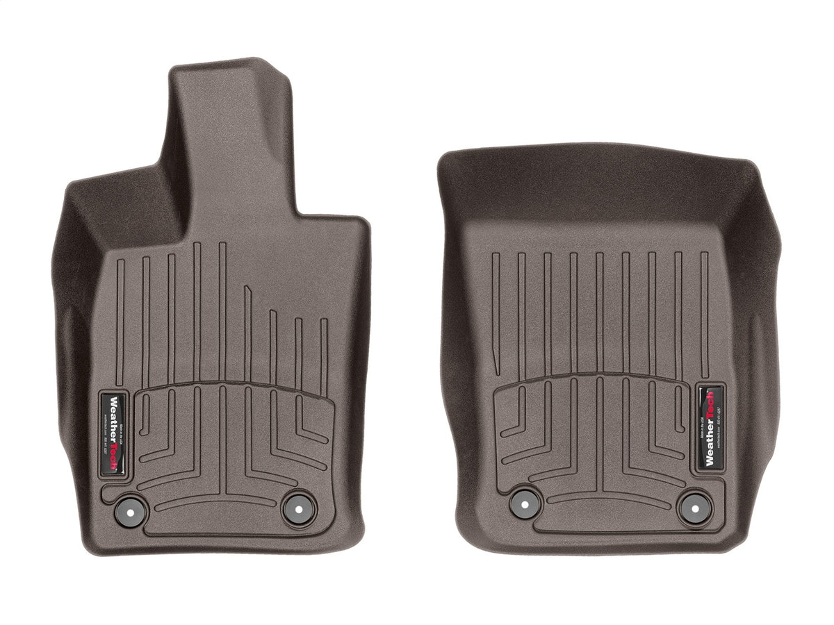 Weathertech - FloorLiner™ DigitalFit® Cocoa Front & Rear Set 17-23 Porsche Panamera - 471180-1-3
