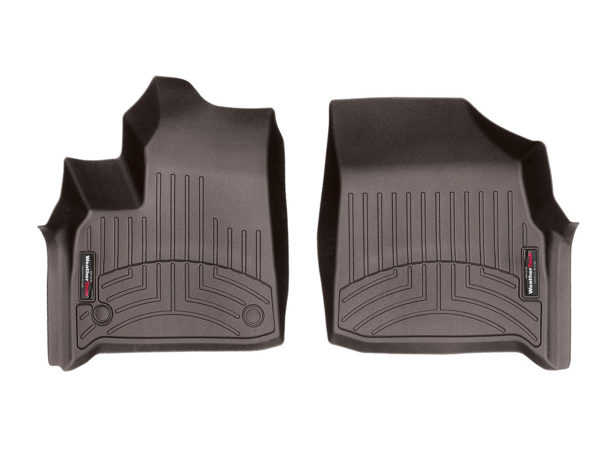 Weathertech - FloorLiner™ DigitalFit® Cocoa Front, Rear & Third Row Set 18-24 Chevrolet Traverse - 471228-1-3-4