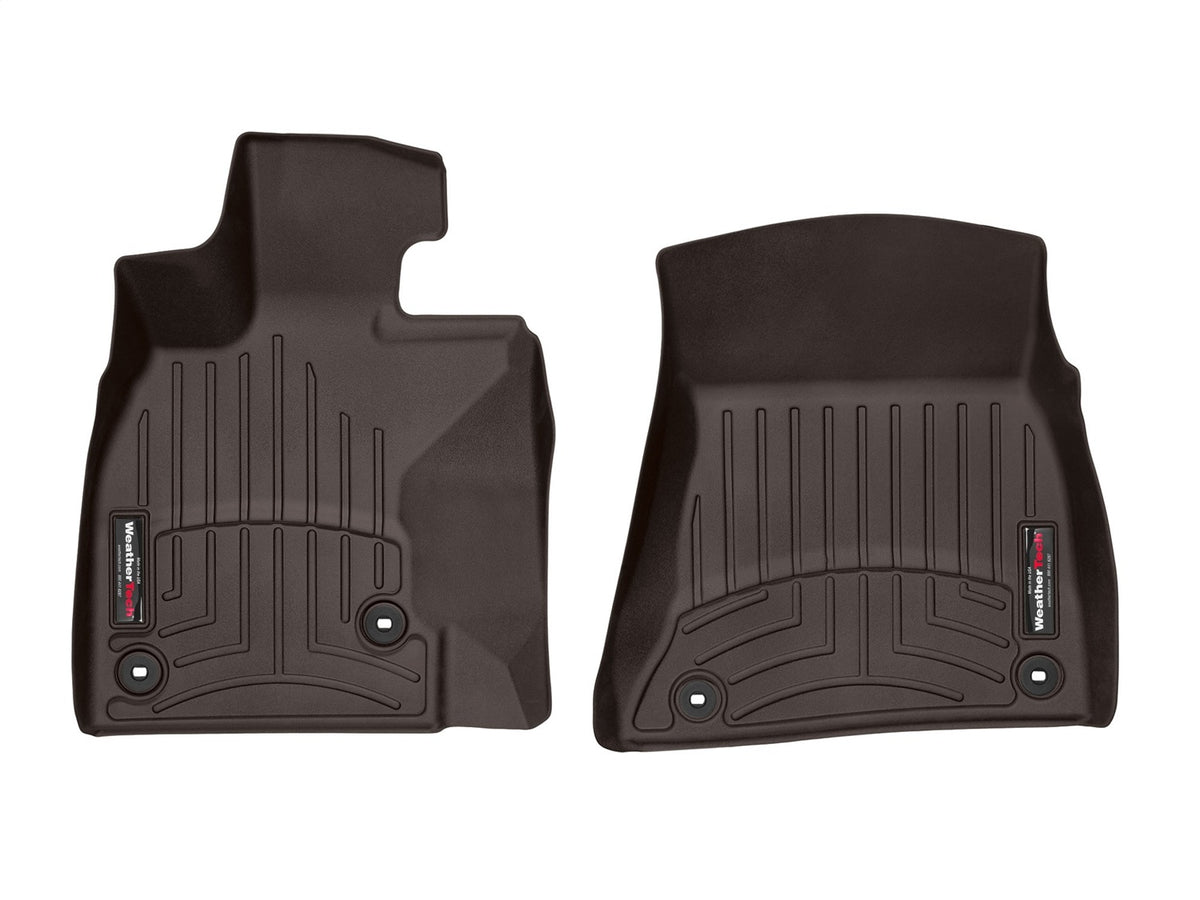Weathertech - FloorLiner™ DigitalFit® Cocoa Front & Rear Set 18-24 Lexus LS - 471395-1-2