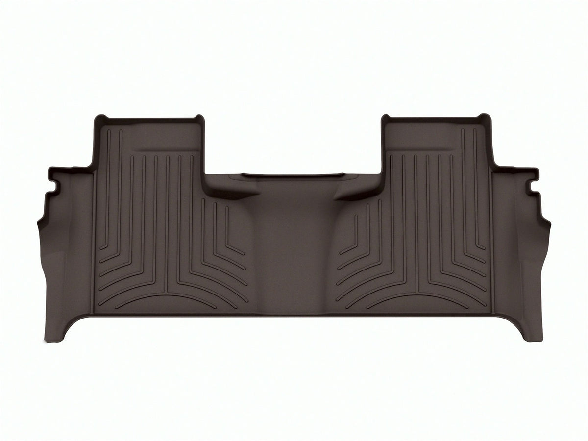 Weathertech - FloorLiner™ HP - Cocoa Rear 19-26 Chevrolet Silverado-1500 / 19-25 GMC Sierra-1500 - 4714368IM