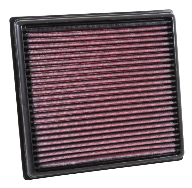 K&N 14-16 Opel Corsa E 1.4L F/I Drop In Air Filter - 33-3040 by K&N Engineering - front view