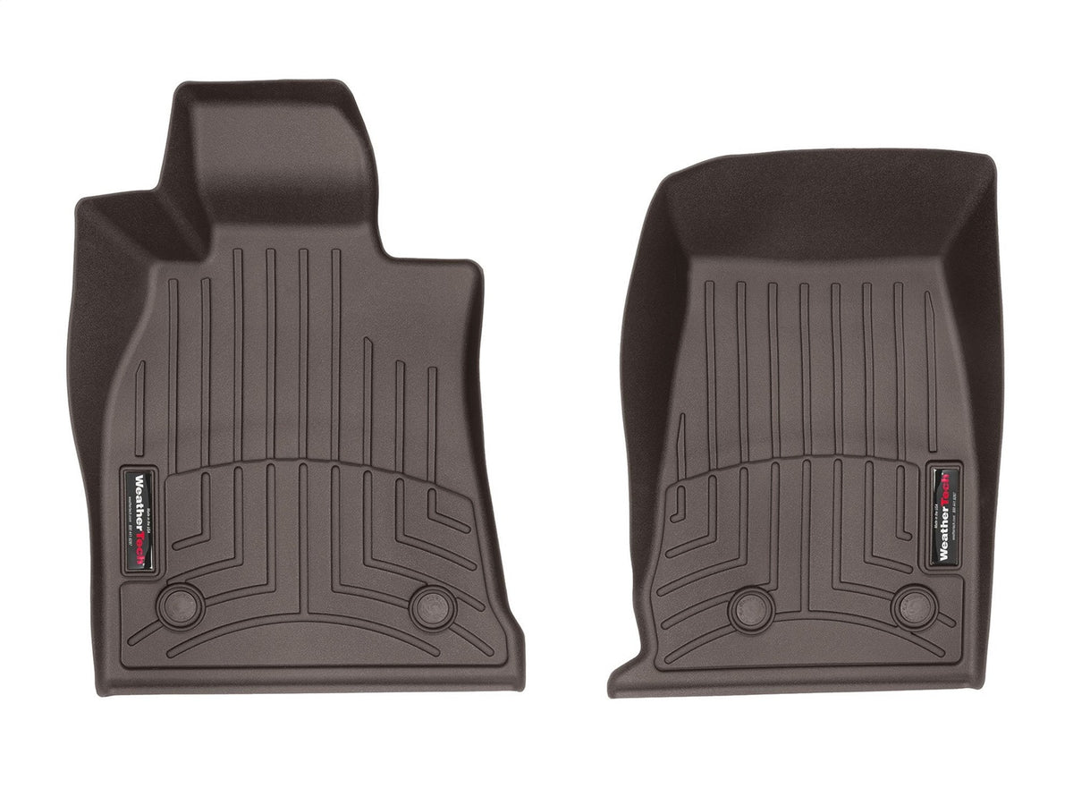 Weathertech - FloorLiner™ DigitalFit® Cocoa Front & Rear Set 20-26 Cadillac CT5 - 471610-1-2