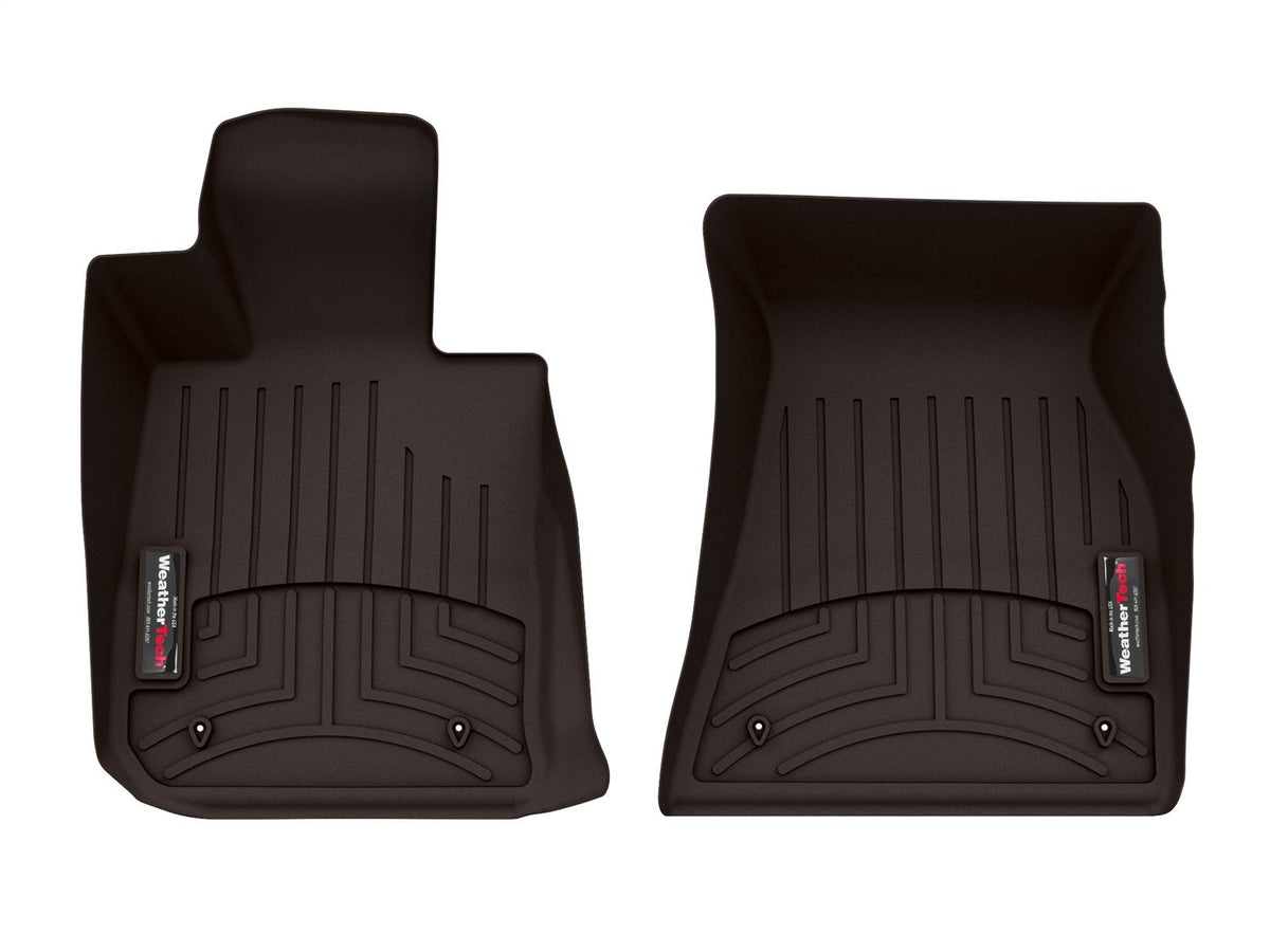Weathertech - FloorLiner™ DigitalFit® Cocoa Front & Rear Set 21-26 BMW 4-Series / 21-26 BMW M4 - 471673-1-2