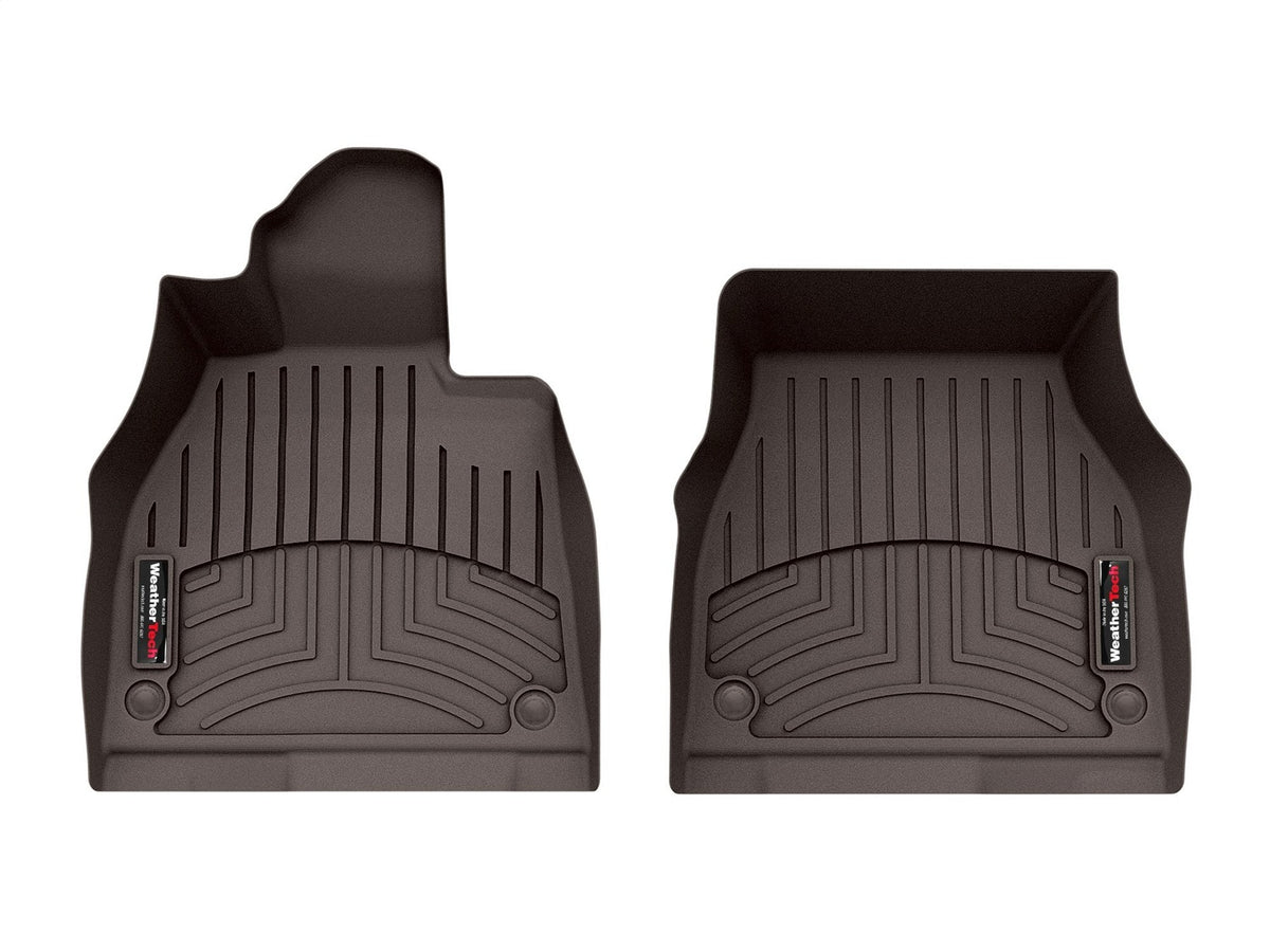 Weathertech - FloorLiner™ DigitalFit® Cocoa Front & Rear Set 22-23 Mercedes Benz EQS - 471709-1-2