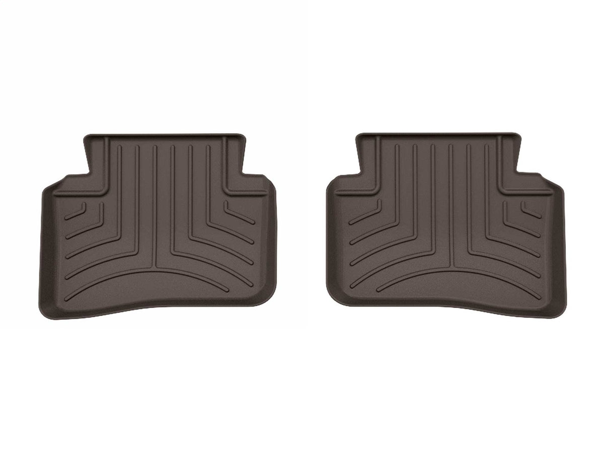 Weathertech - FloorLiner™ DigitalFit® Cocoa Front & Rear Set 22-26 Mercedes Benz C-Class / 24-25 Mercedes Benz C63-AMG -