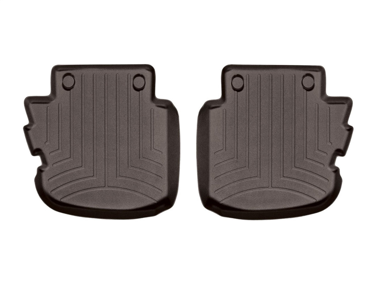 Weathertech - FloorLiner™ DigitalFit® Cocoa Front & Rear Set 12-18 Maserati GranTurismo - 47202-1-3