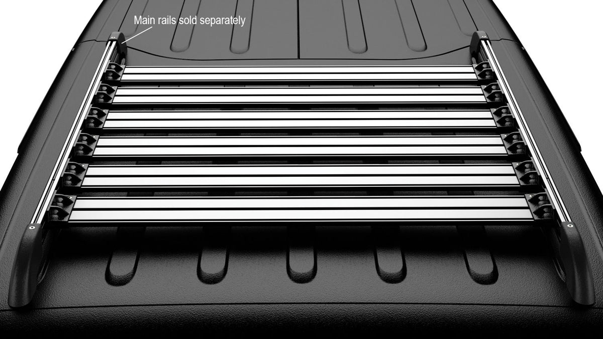 Teraflex Jk4 Nebo Cargo Slat Kit-silver (6-piece)