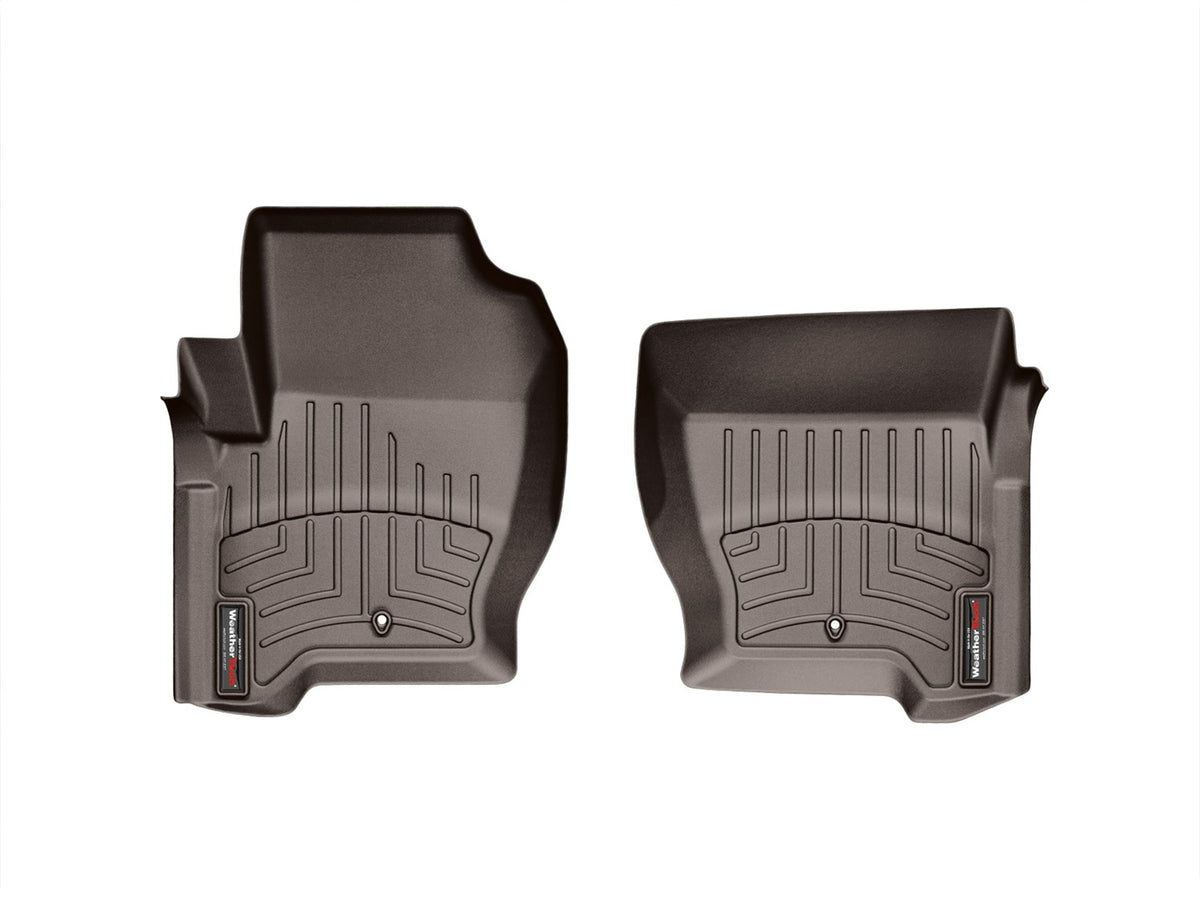 Weathertech - FloorLiner™ DigitalFit® Cocoa Front, Rear & Third Row Set 13-16 Land Rover LR4 - 47362-1-3-4