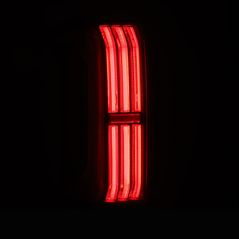 AlphaRex 24-25 Toyota Tacoma NOVA-Series LED Prismatic Tail Lights - Alpha-Black - 679030