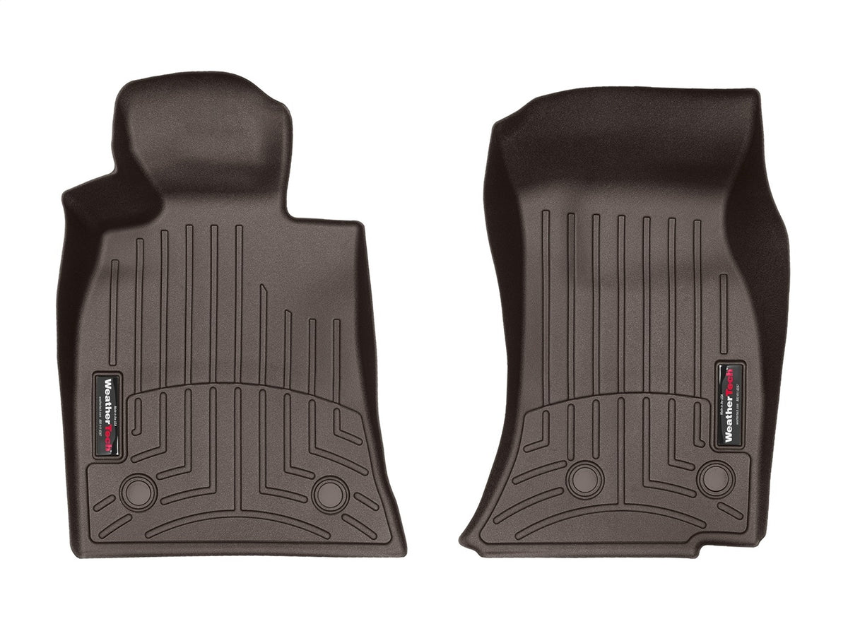 Weathertech - FloorLiner™ DigitalFit® Cocoa Front & Rear Set 15-19 Cadillac CTS - 47497-1-3