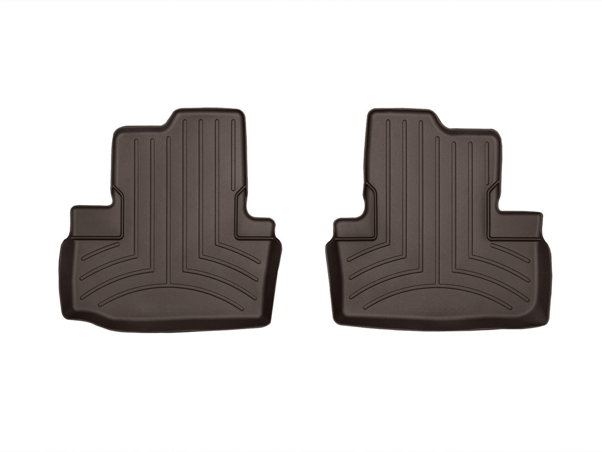 Weathertech - FloorLiner™ DigitalFit® Cocoa Front & Rear Set 13-19 Cadillac ATS / 14 Cadillac CTS - 47497-1-2