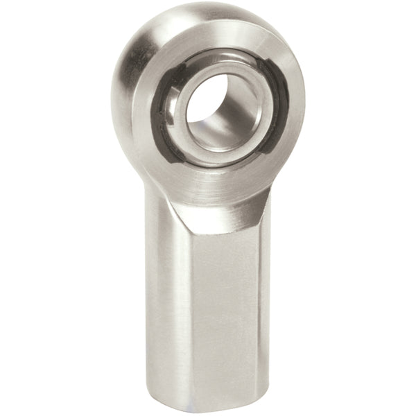 QA1 X Series Endura Rod End - Female/Right Hand - 10mm Bore x M10x1.5 - Alloy Steel - MXFR10 by QA1 - front view