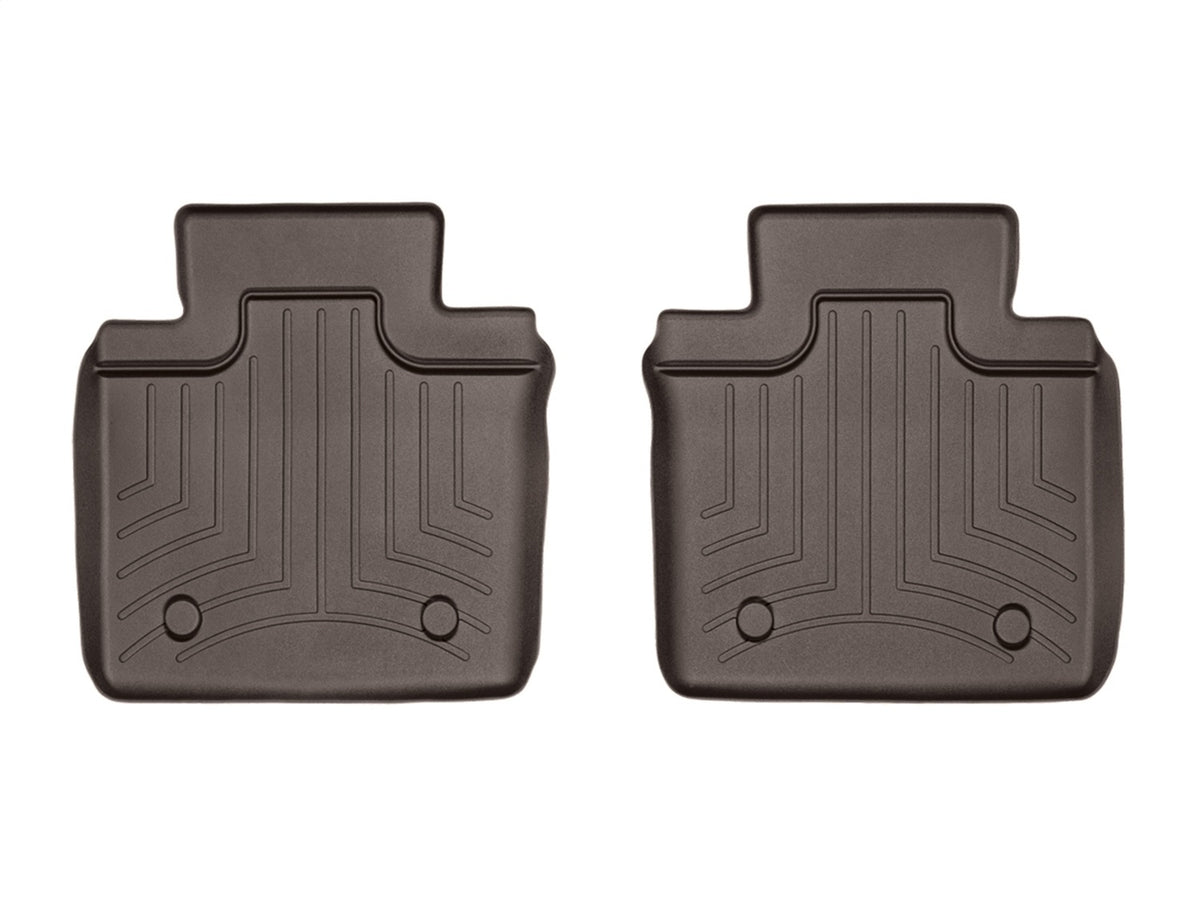 Weathertech - FloorLiner™ DigitalFit® Cocoa Front & Rear Set 14-16 Maserati Quattroporte - 47565-1-2