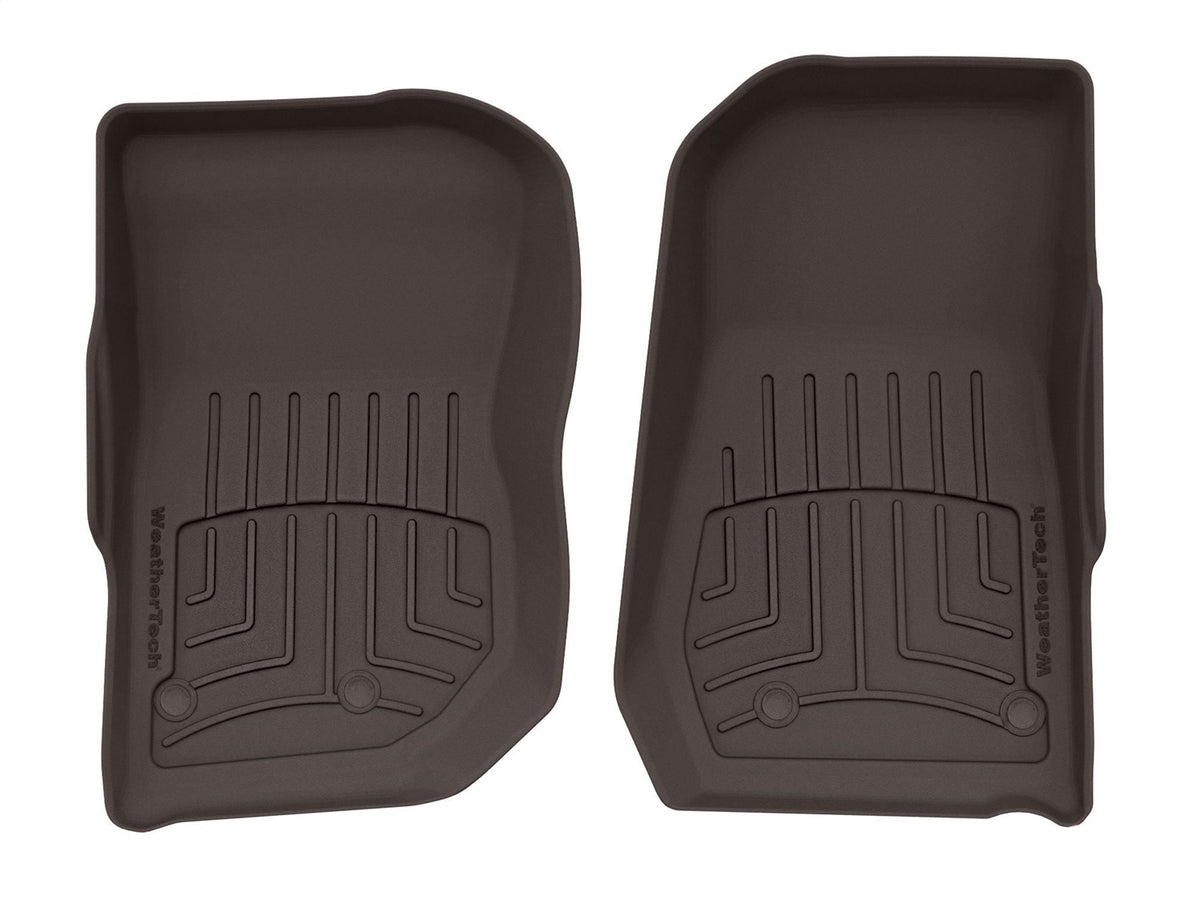 Weathertech - FloorLiner™ HP - Cocoa Front 14-18 Wrangler - 475731IM-475732