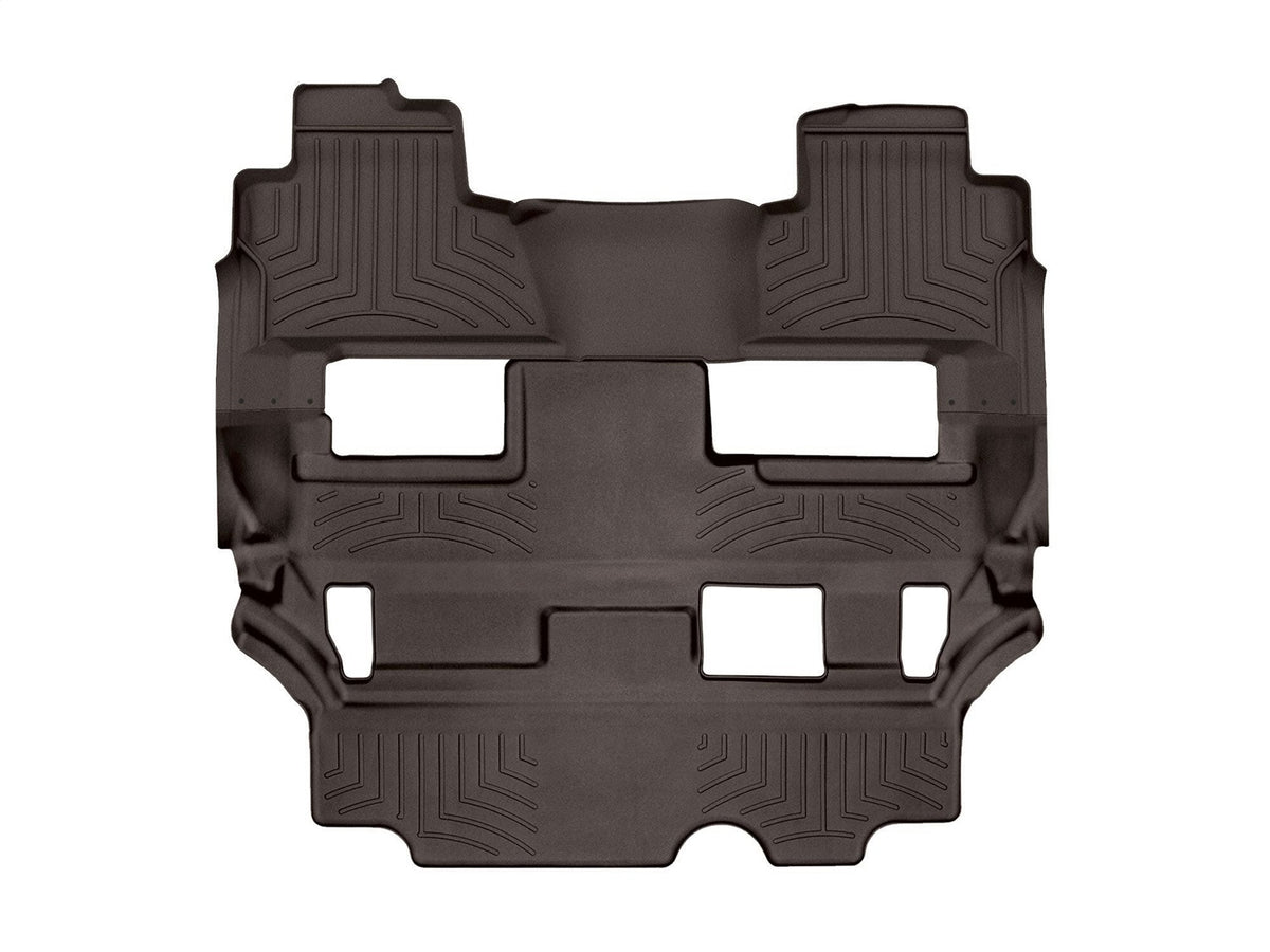 Weathertech - FloorLiner™ HP - Cocoa Rear and Third Row 15-20 Chevrolet Tahoe / 15-20 GMC Yukon - 476076IM