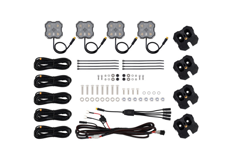 Diode Dynamics Roof Rack Scene Light Dual Color - Amber/White - Kit - DD8911