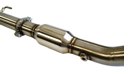 Invidia 2022+ Toyota GR Corolla Front Pipe w/ High Flow Cat - HS22TGCFPCEA3L