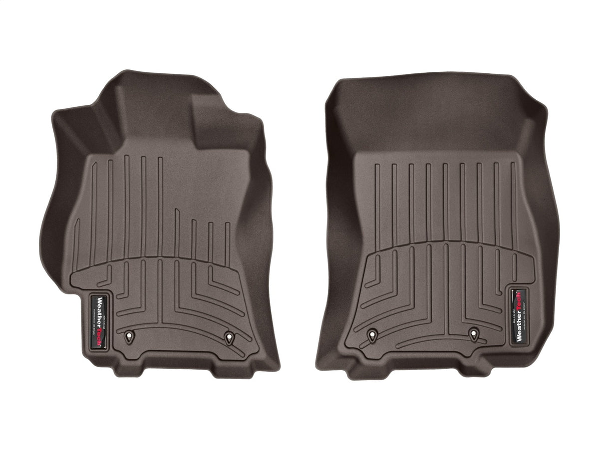 Weathertech - FloorLiner™ DigitalFit® Cocoa Front & Rear Set 15-19 Subaru Legacy / 15-19 Subaru Outback - 47708-1-2