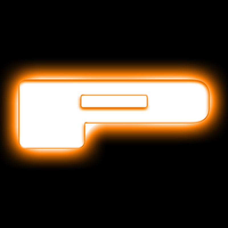 ORACLE Lighting Universal Illuminated LED Letter Badges - Matte Wht Surface Finish - P SEE WARRANTY - 3140-P-005