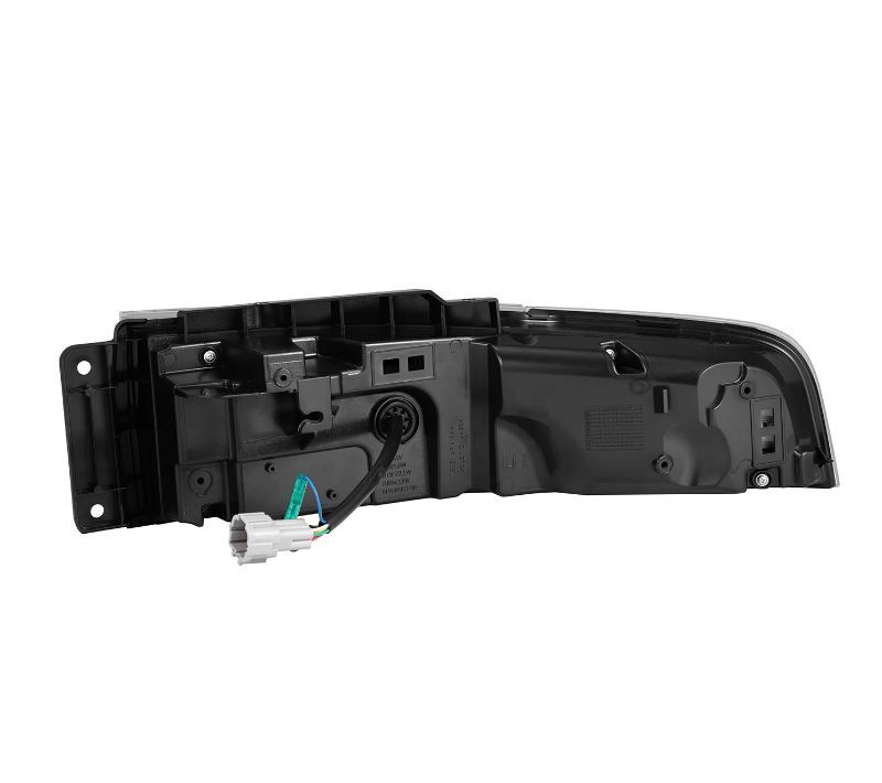 AlphaRex 23-25 Nissan Z Nova-Series Quad-Loop Style Prismatic LED Tail Lights - Black - 691012