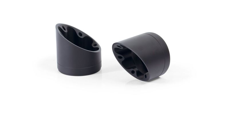 Remus 2021+ BMW R 18 (Euro 5) Slash Cut V1 End Cap - Black (Pair) - EK63