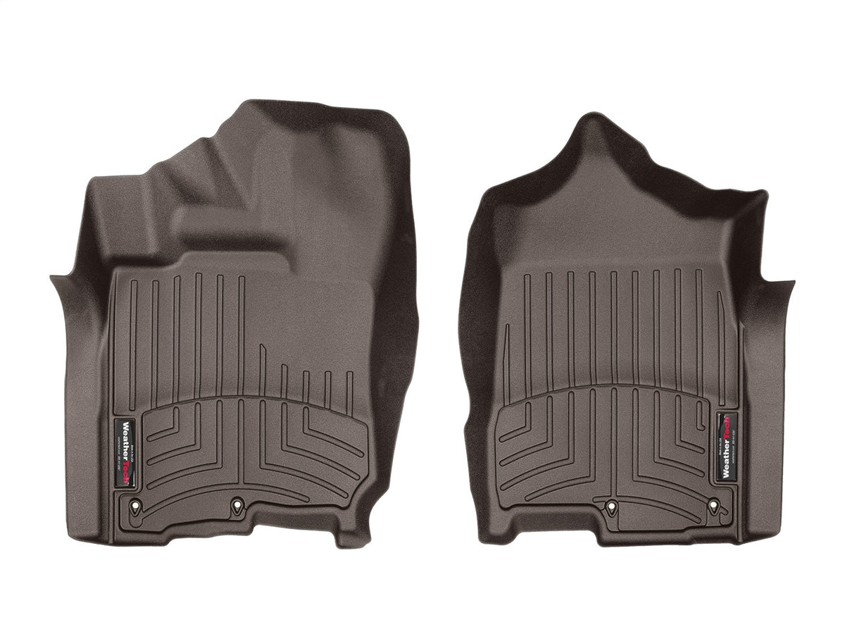 Weathertech - FloorLiner™ DigitalFit® Cocoa Front & Rear Set 16-24 Nissan TITAN - 47908-1-3