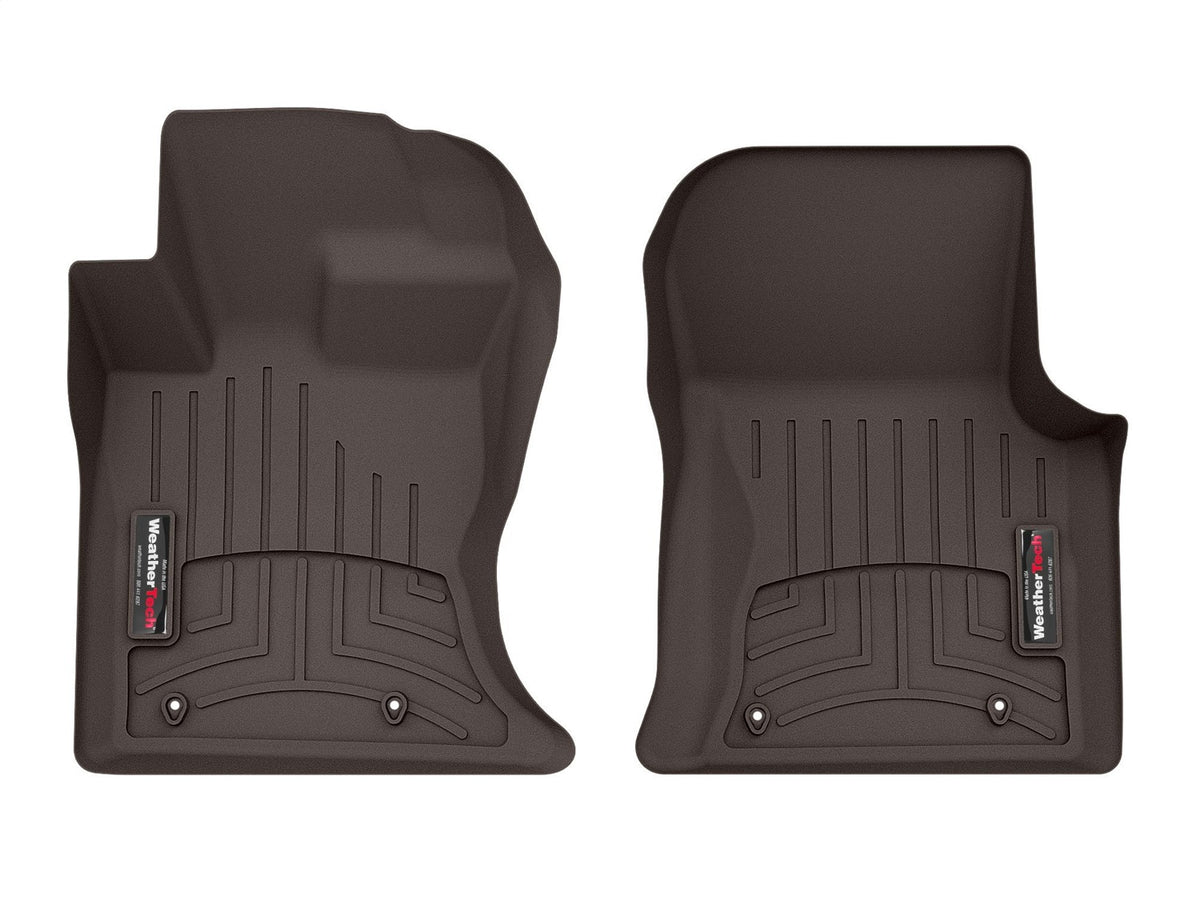 Weathertech - FloorLiner™ DigitalFit® Cocoa Front & Rear Set 17-20 Jaguar F-Pace / 18-20 Land Rover Range-Rover-Velar - 