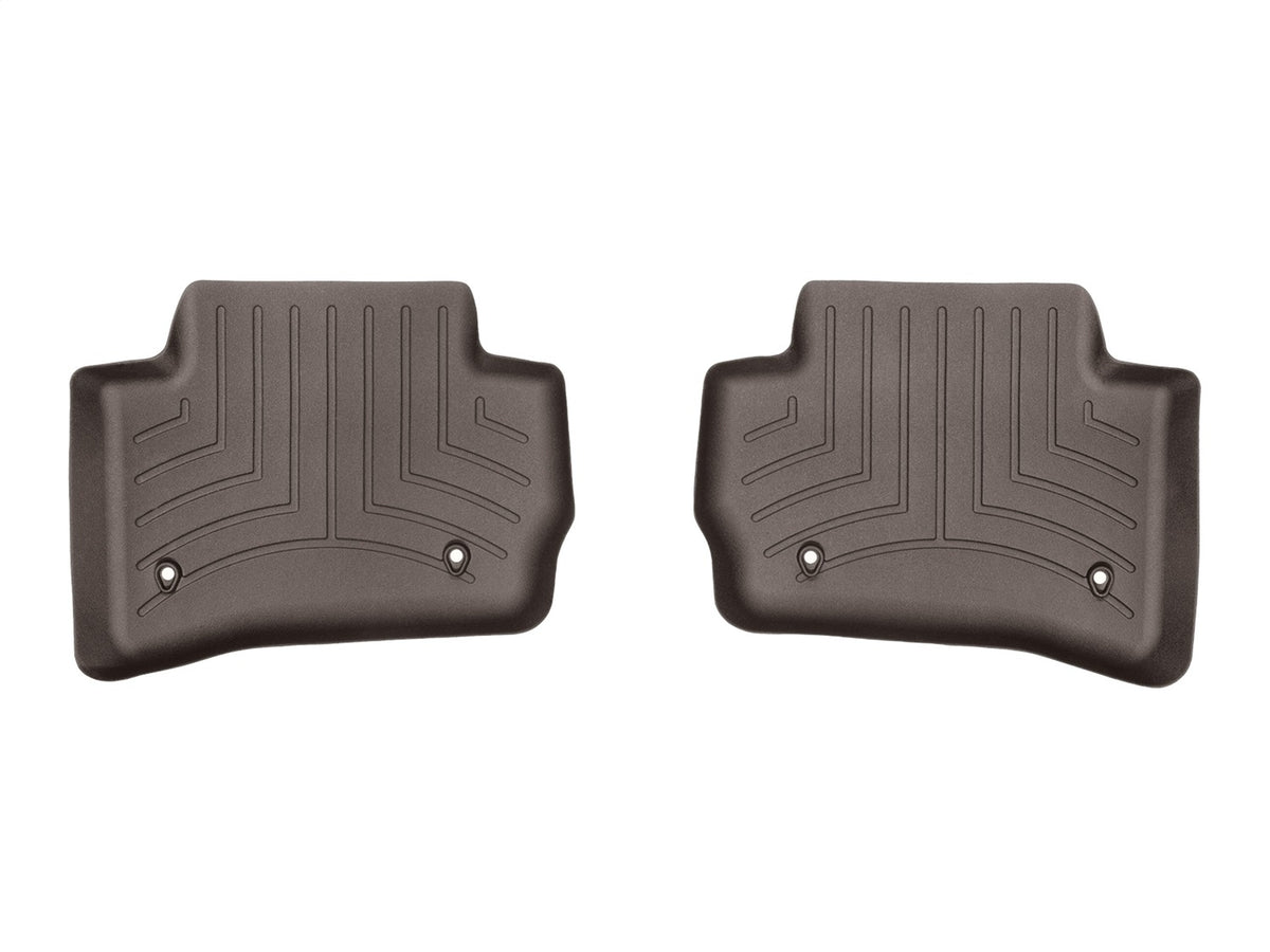 Weathertech - FloorLiner™ DigitalFit® Cocoa Front & Rear Set 21-26 Jaguar F-Pace / 21-26 Land Rover Range-Rover-Velar - 