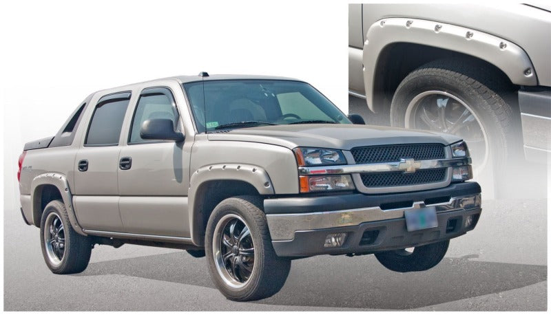 Husky Liners 03-06 Chevrolet Avalance 1500/2500 w/o Body Hardware Pocket Style Fender Flares - 4pc - 2804948