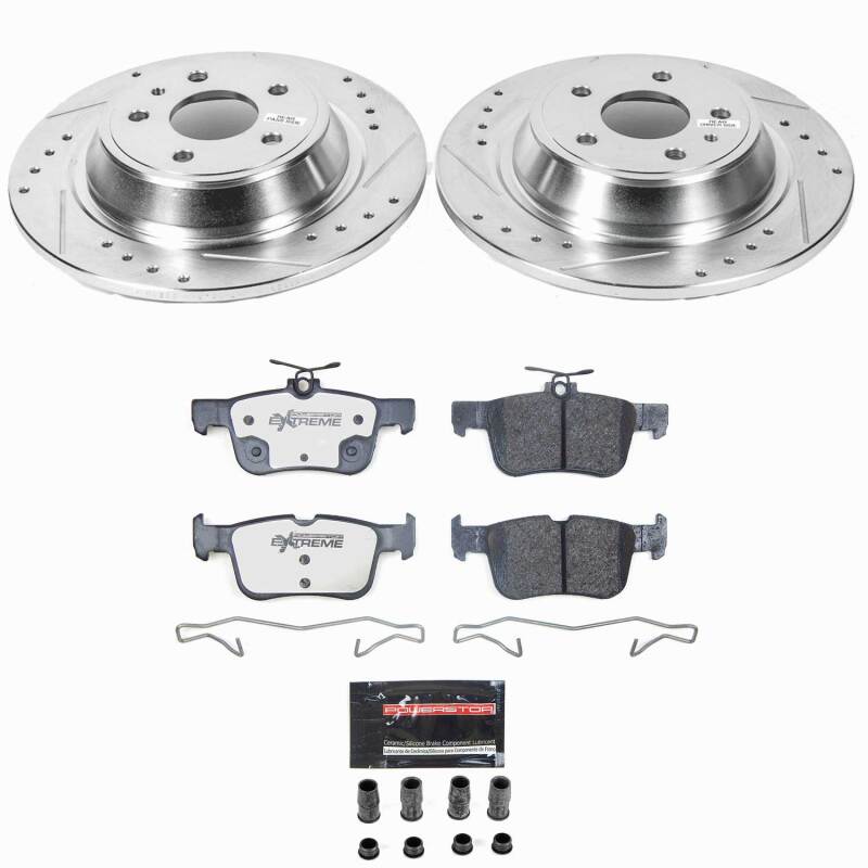 Power Stop 17-20 Ford Fusion Rear Z36 Truck & Tow Brake Kit - K8533-36