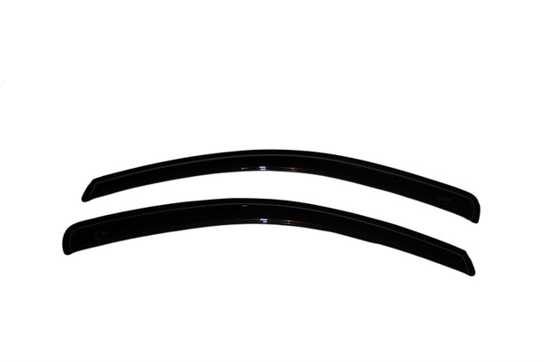 AVS 00-01 Dodge RAM 1500 (w/Towing Mirror) Ventvisor Outside Mount Window Deflectors 2pc - Smoke - 92847 for 2000-2002 Dodge 