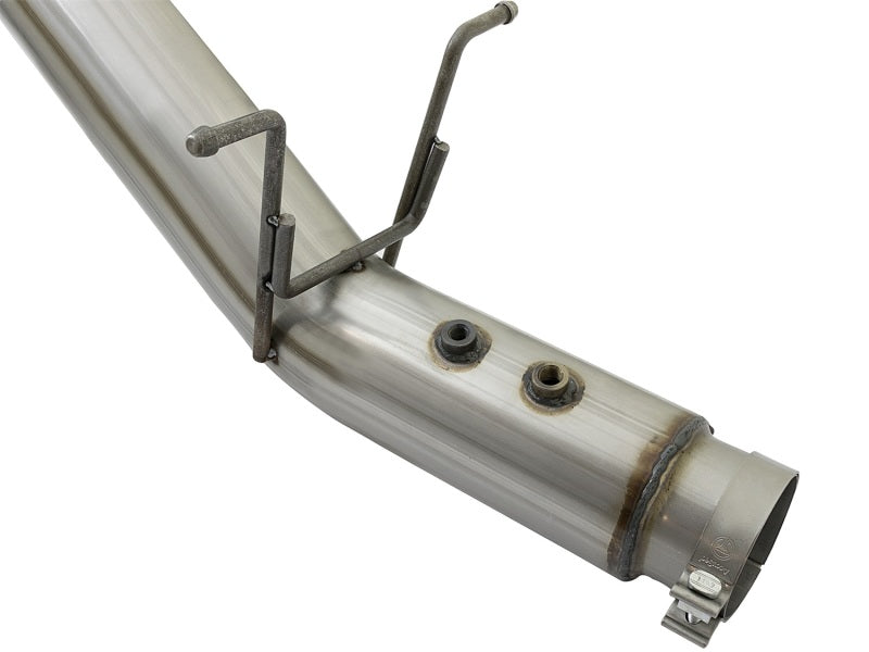 aFe ATLAS 5in DPF-Back Aluminized Steel Exhaust System GM Diesel Trucks 2017 V8 6.6L (td) L5P - 49-04085-B