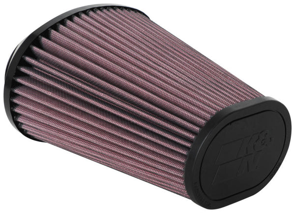 K&N Universal Clamp-On Air Filter 2.844x4.813in Flg ID x 6.5x4.75in B OD x 4.5x3.25in T OD x 7.5in H - RU-5063 by K&N Enginee