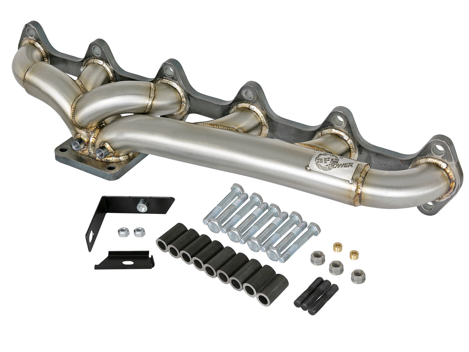 aFe Twisted Steel Header w/ T4 Turbo Manifold 03-07 Dodge Diesel L6-5.9L - 48-32018