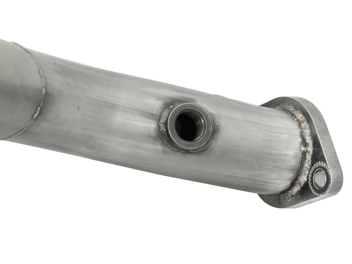 aFe 08-13 BMW 128i (E82/88) L6 3.0L Twisted Steel 304 Stainless Steel Long Tube Header w/ Cat - 48-36307-1