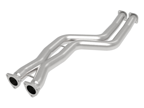 aFe Twisted Steel HDR X-Pipe SS-304 01-06 BMW M3 3.2L S54 - 48-36324