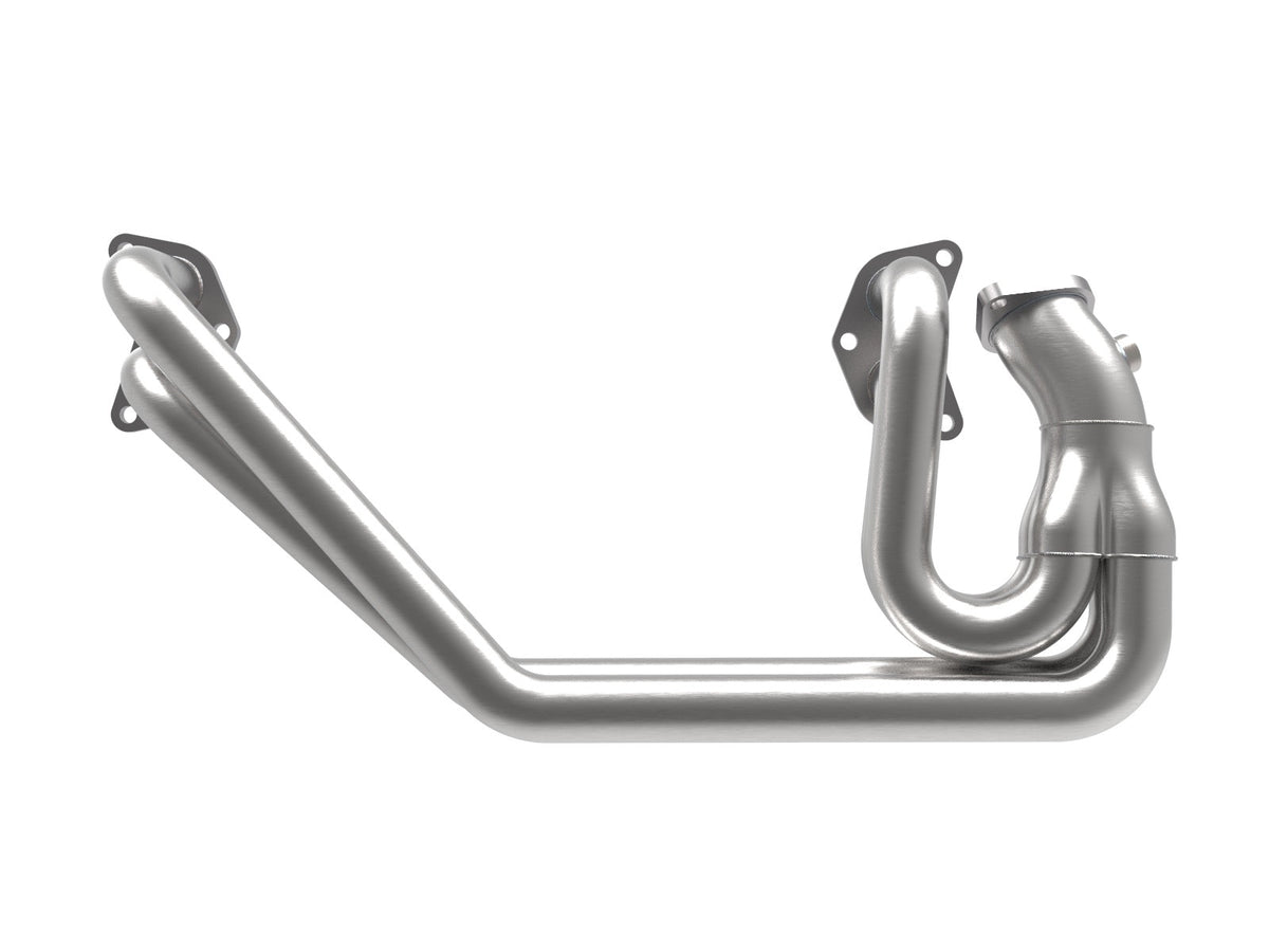 aFe Power Twisted Steel Long Tube Header 02-19 Subaru Impreza WRX/STI/Legacy (Unequal Length) - 48-36803