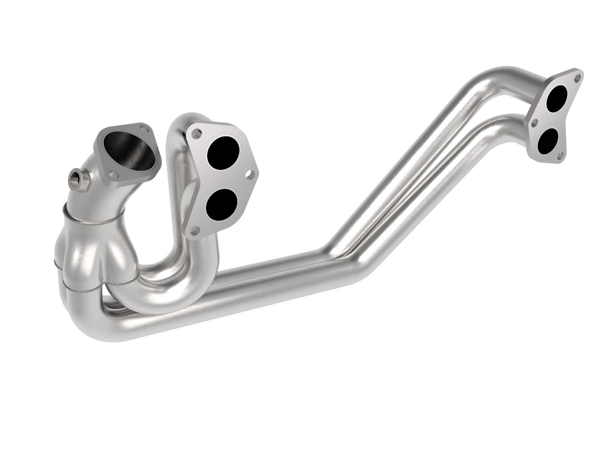 aFe Power Twisted Steel Long Tube Header 02-19 Subaru Impreza WRX/STI/Legacy (Unequal Length) - 48-36803