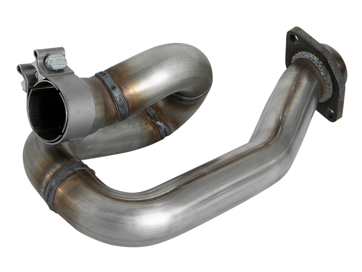 aFe POWER Twisted Steel Loop Relocation Pipe 2018 Jeep Wrangler (JL) V6-3.6L - 48-48027