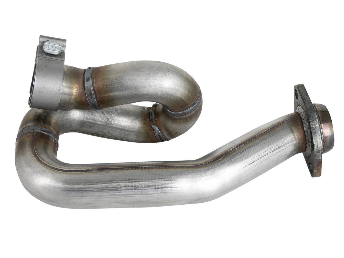 aFe POWER Twisted Steel Loop Relocation Pipe 2018 Jeep Wrangler (JL) V6-3.6L - 48-48027