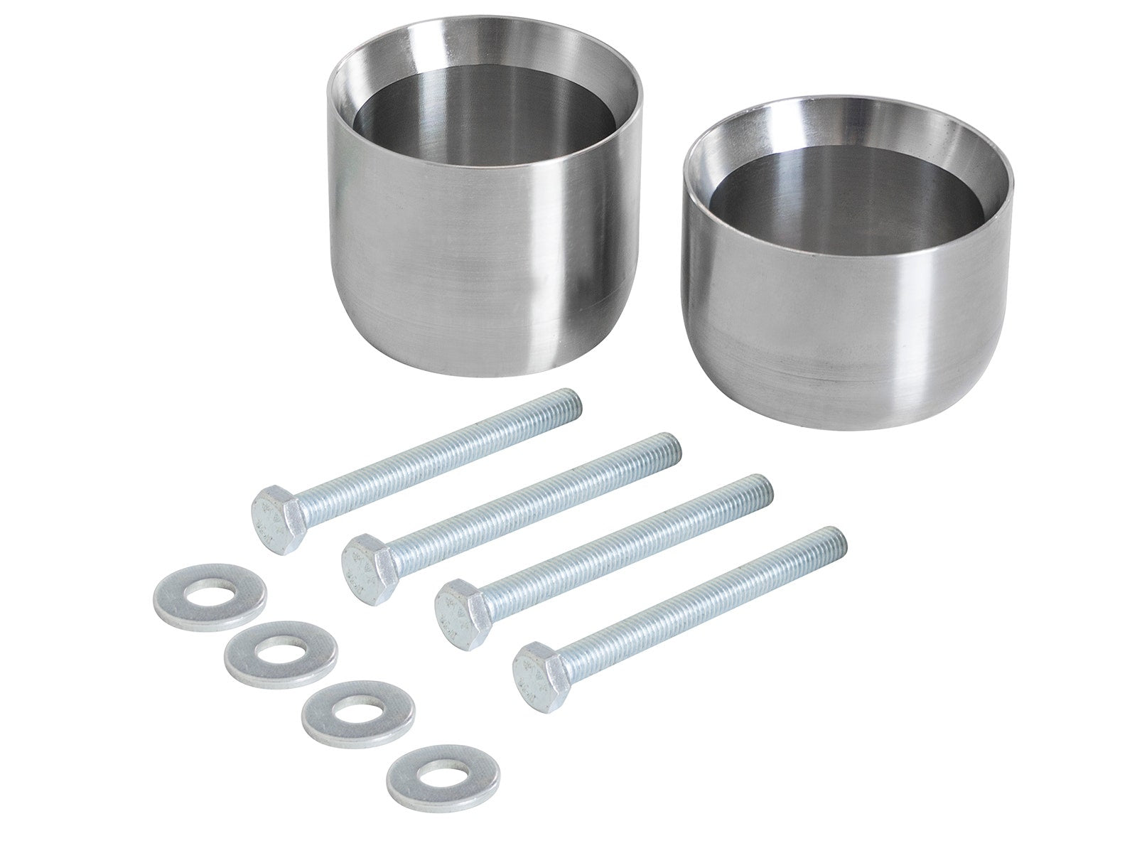 aFe 12-18 Jeep Wrangler (JK) Scorpion Mild-Steel Y-Pipe Exhaust Spacer Kit - 48-90003